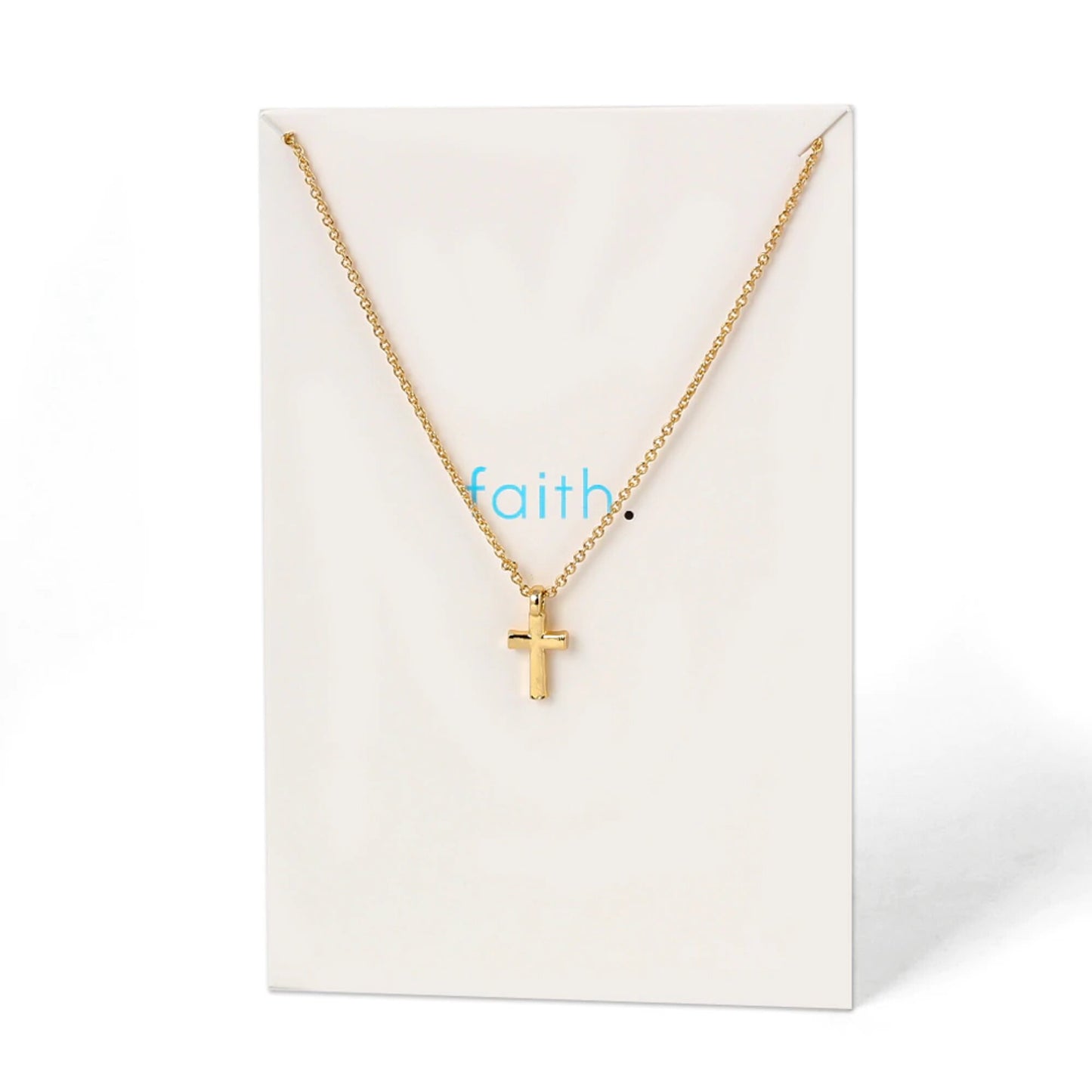 Collier Chrétien avec Croix Minimaliste Mixte JRBijouxDesign