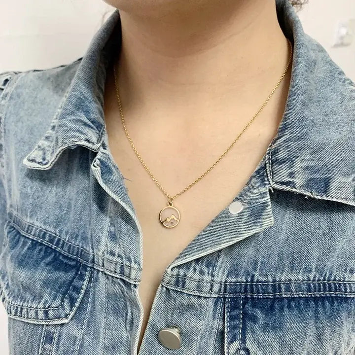 Collier Graine de Moutarde Confiance en Soi porté