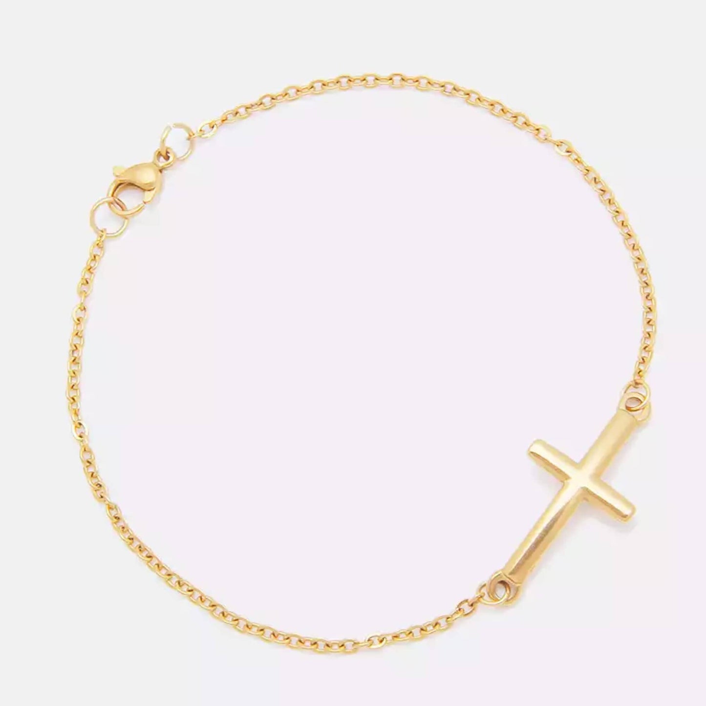 Bracelet Croix Chrétienne Inoxydable JRBijouxDesign