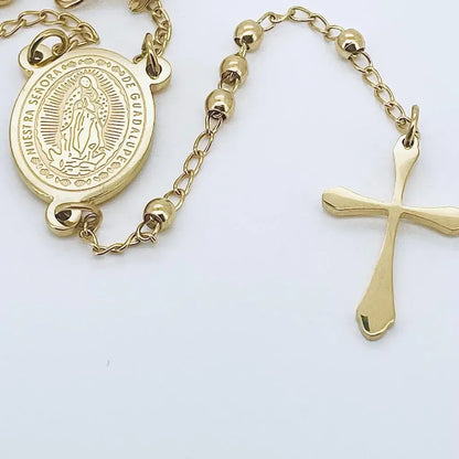 Chapelet Chrétien Croix Médaille Notre Dame JRBijouxDesign