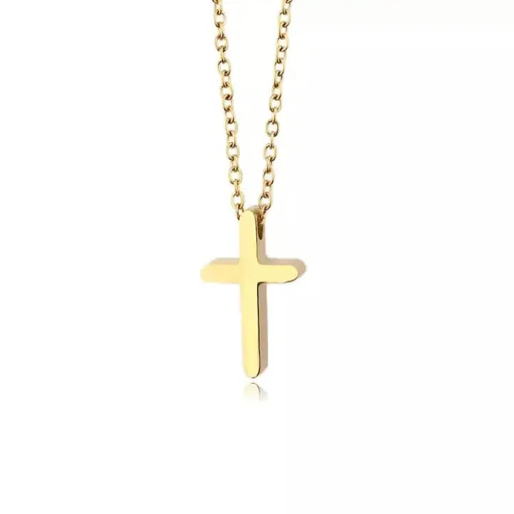 Collier Chrétien Pendentif Petite Croix JRBijouxDesign