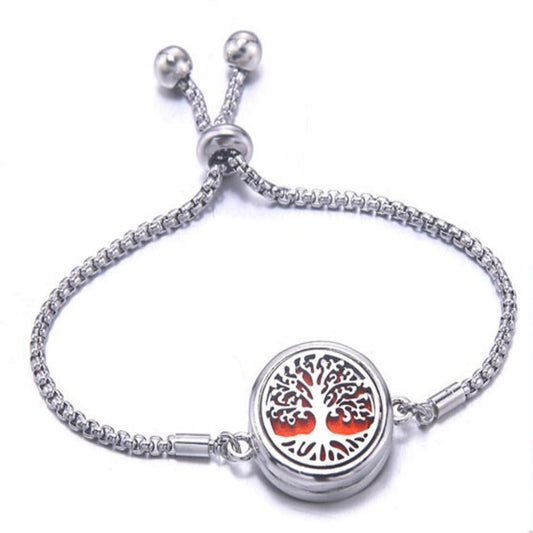 Bracelet Aromathérapie Arbre de Vie et Motifs