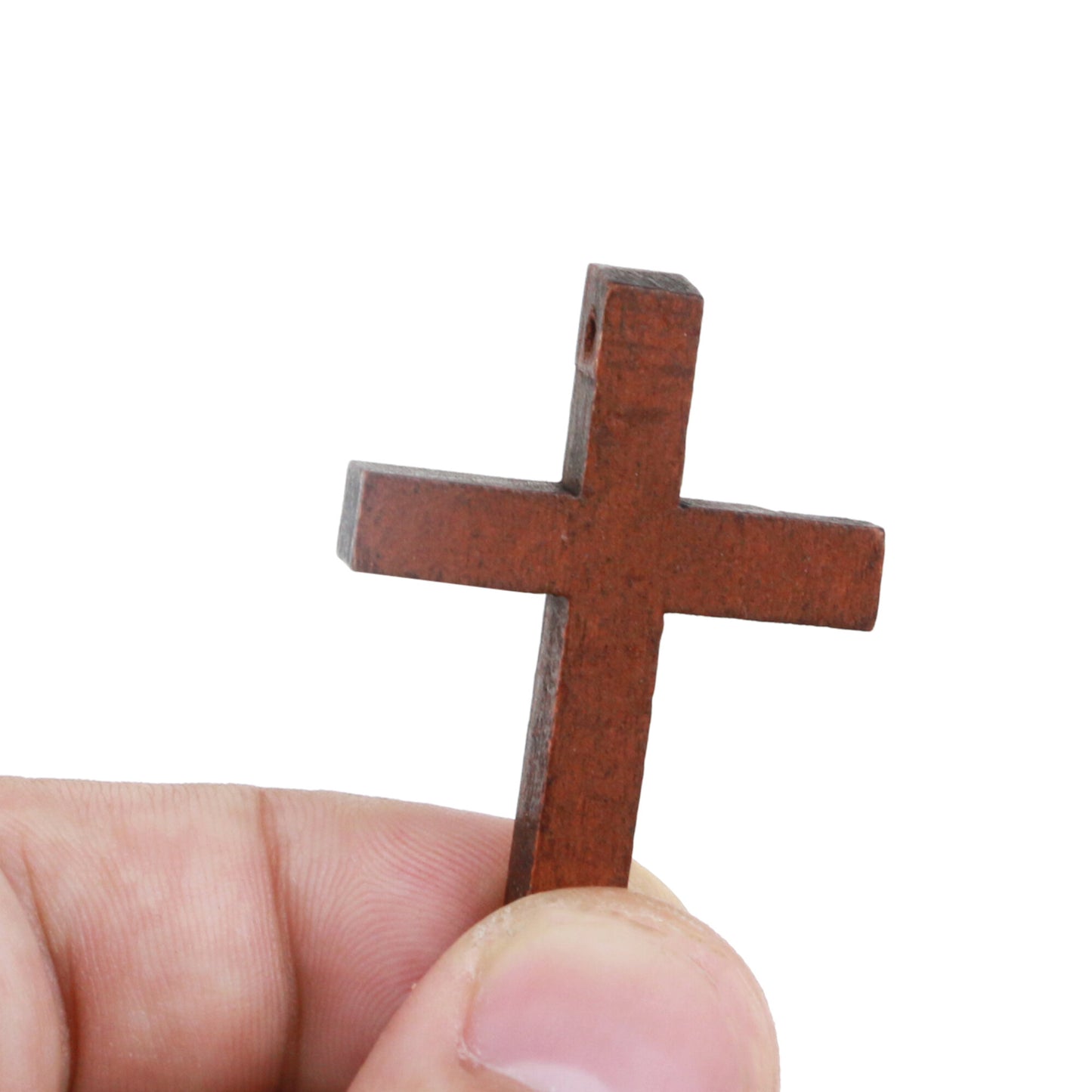 Crucifix Simple en Bois pour vos Prières  droite