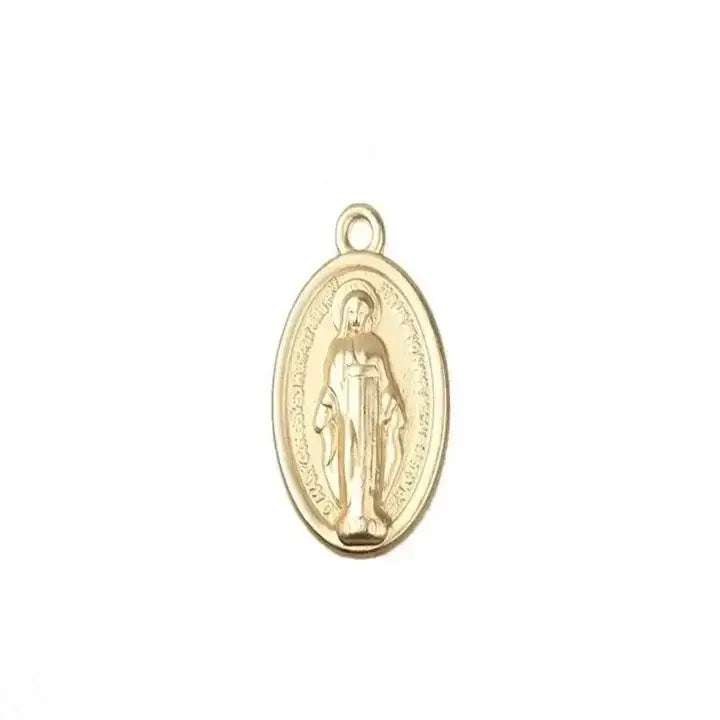 Médaille miraculeuse dorée Sainte Vierge