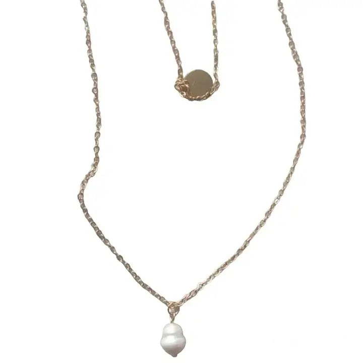 Collier long avec pendentifs bohème en perles